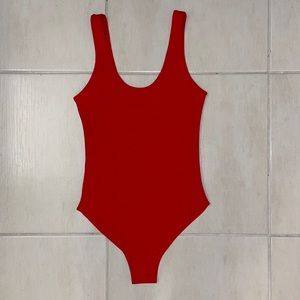 Zara ribbed bodysuit